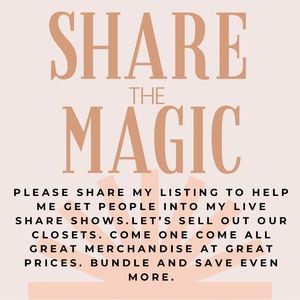 Please share out for me. Thank you